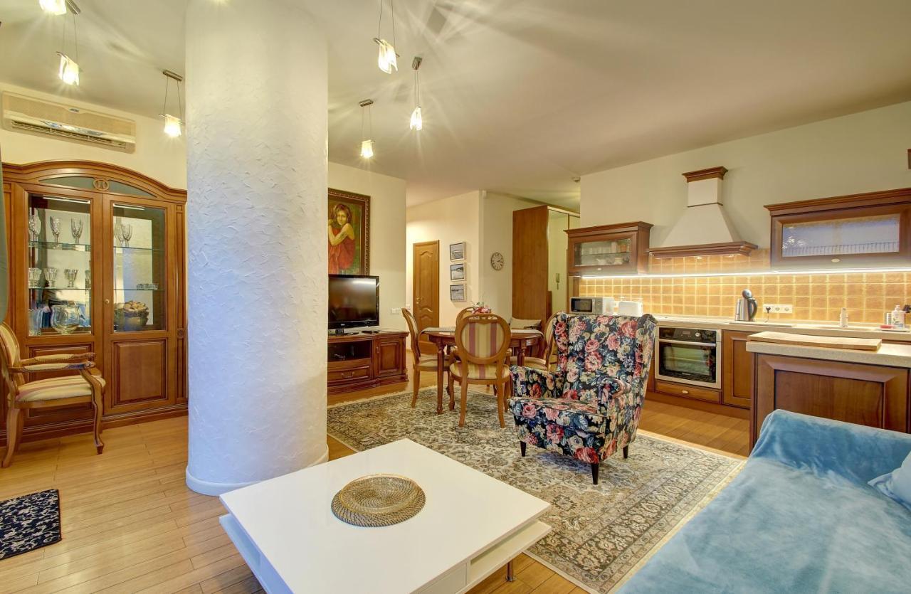 Helios 19 Luxury Vilnius Apartment מראה חיצוני תמונה